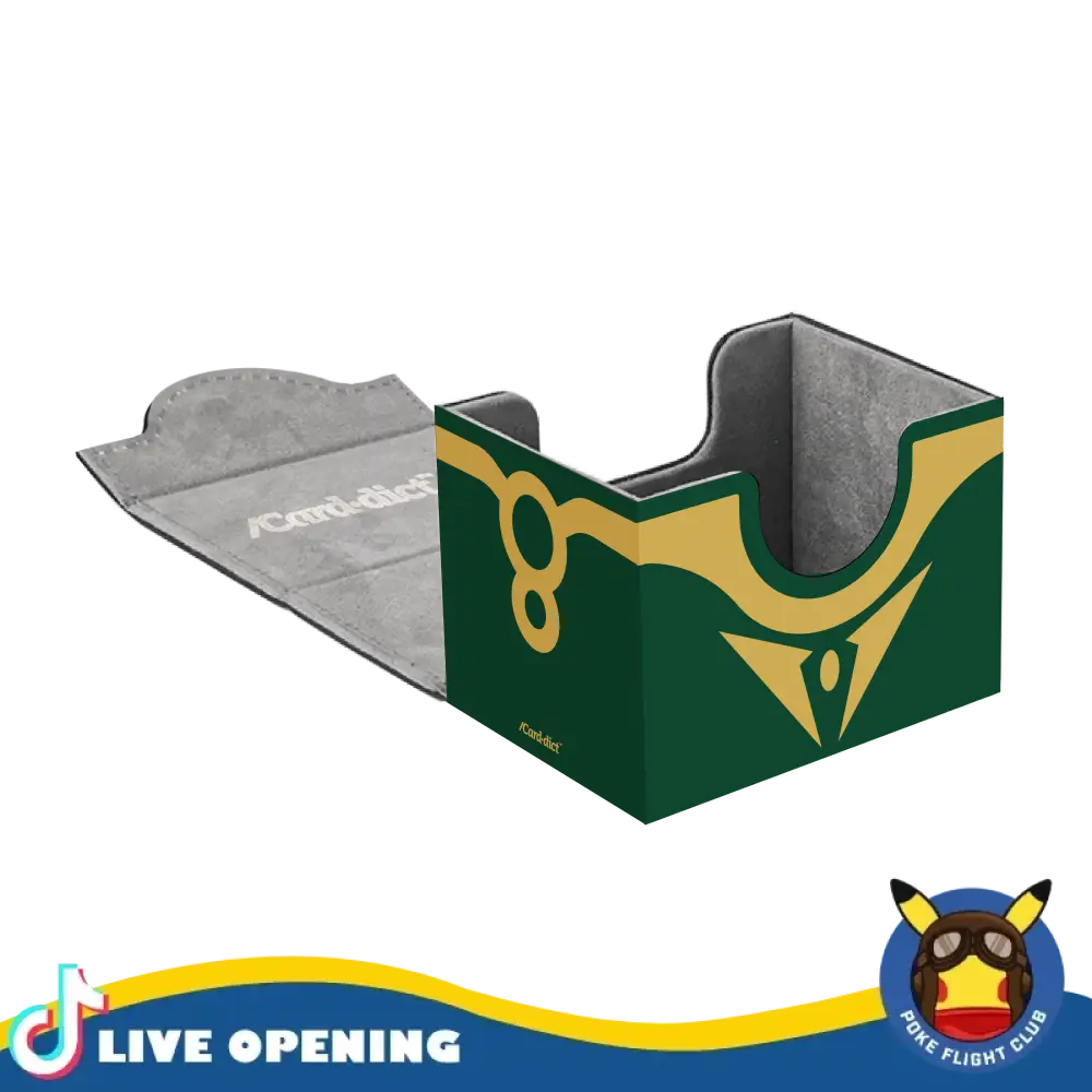 /Card·dict™ Pu Leather Deck Box Legacy Series Delta Emerald