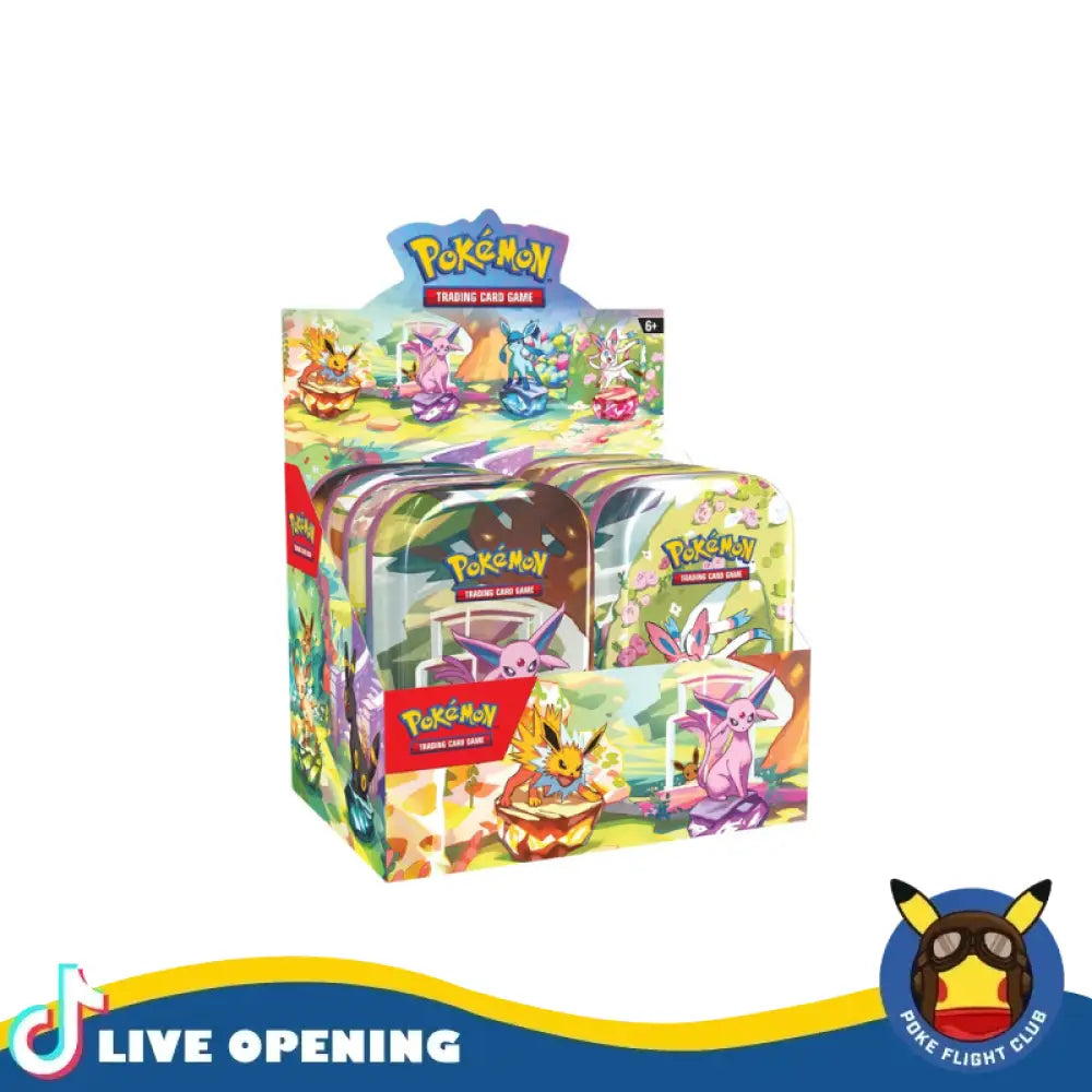 Pokemon English Sv8.5 Prismatic Evolutions Elite Trainer Box And Collection Boxes Cards Live