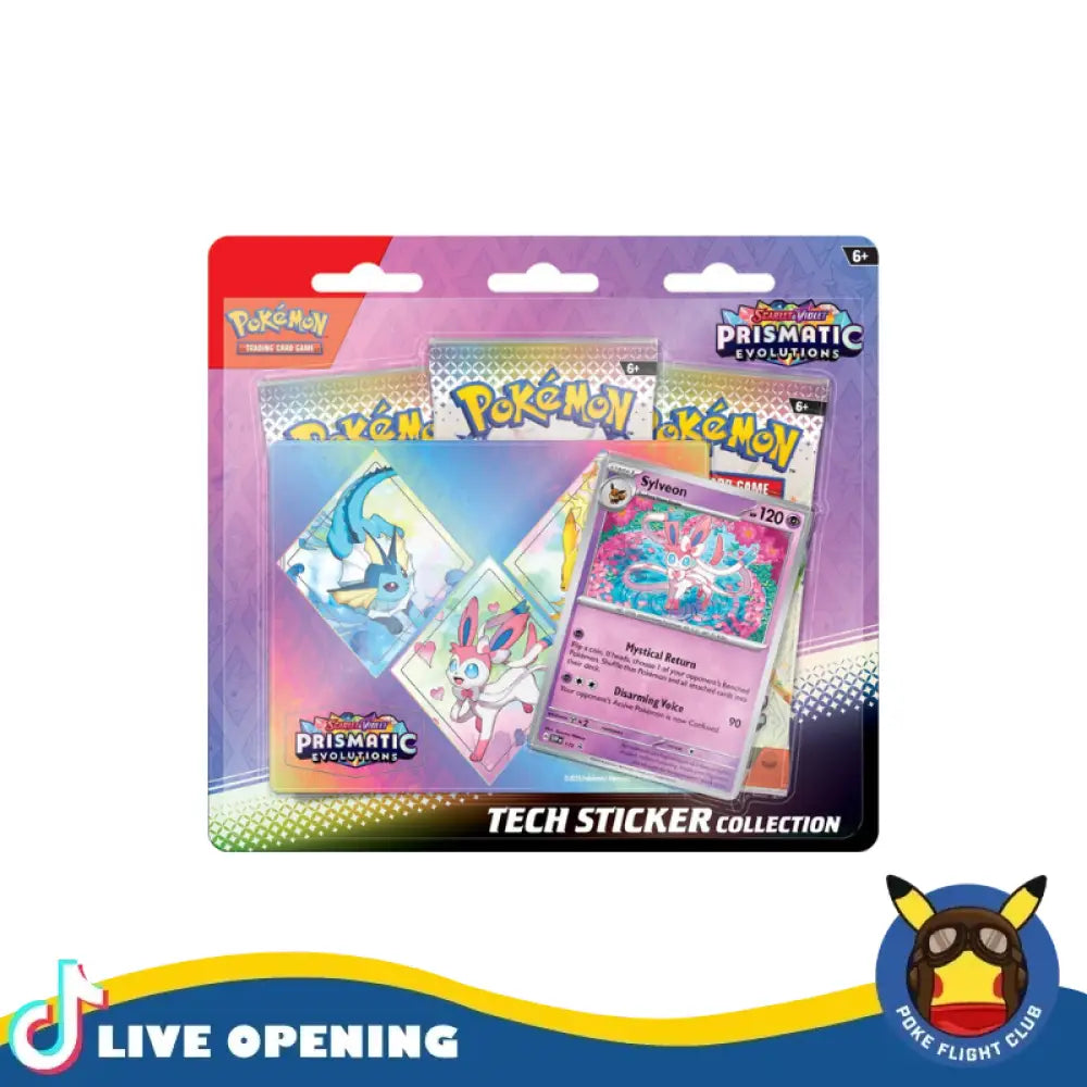 Pokemon English Sv8.5 Prismatic Evolutions Elite Trainer Box And Collection Boxes Cards Live