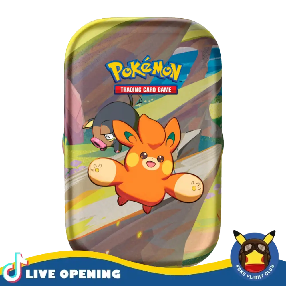 Pokemon Paldea Friends Mini Tin Cards Live Opening @Pokefligtclub Card Games