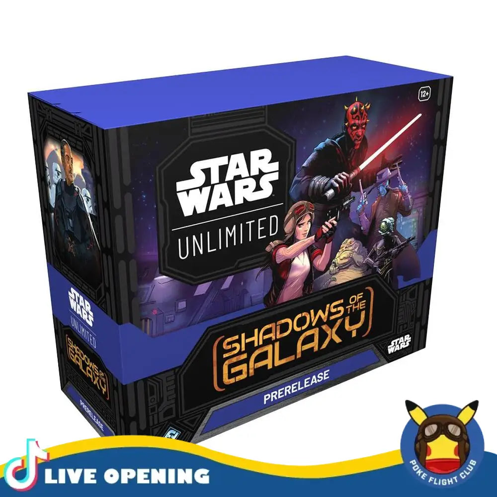 Star Wars Unlimited Shadows Of The Galaxy Booster Box Cards Live Opening Prerelease Kit Card Games