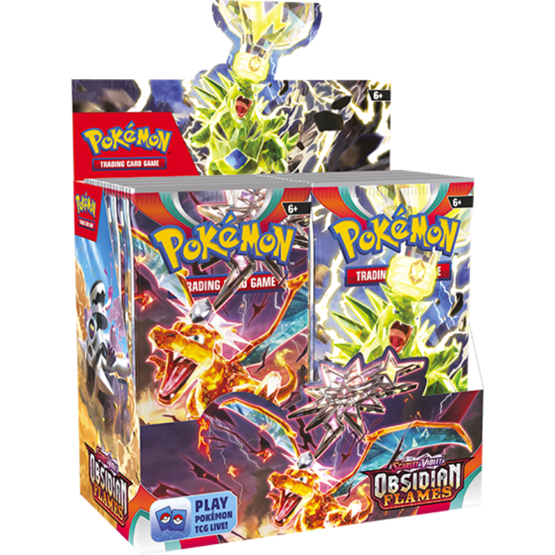 Pokemon Obsidian Flames Cards Live Opening @Pokemonflightclub Booster Box Card Games