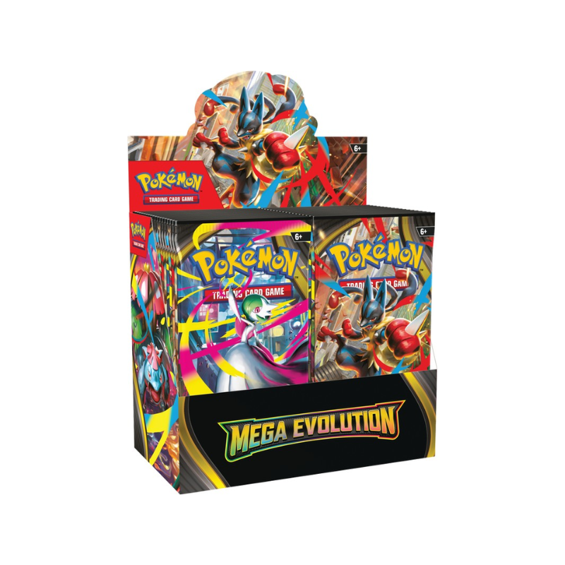 Pokemon English ME1 Mega Evolution Booster CARDS LIVE OPENING