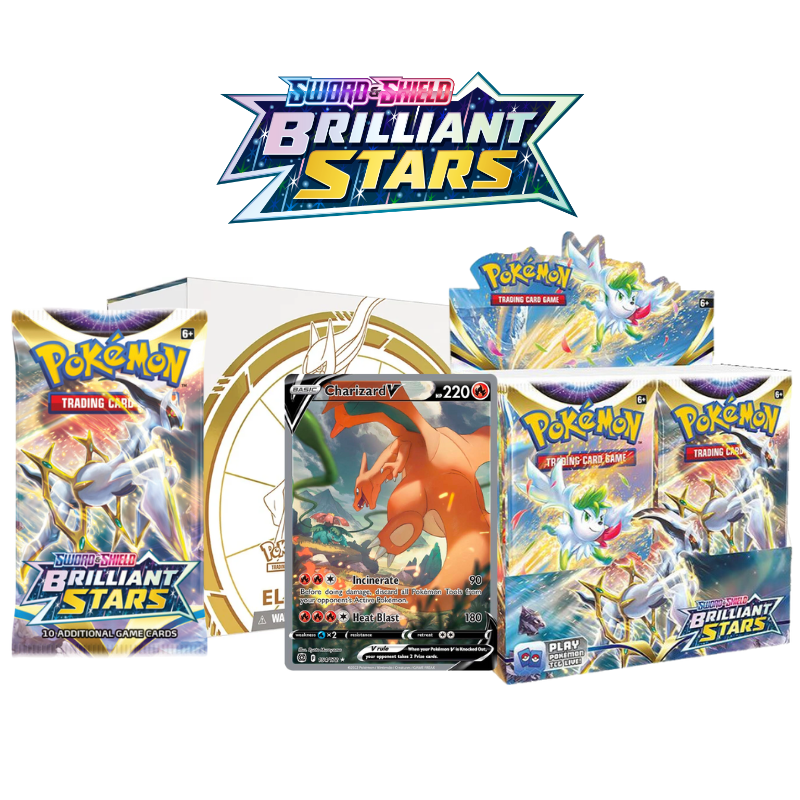 Pokemon English Brilliant Stars CARDS LIVE OPENING @PokeFligtClub