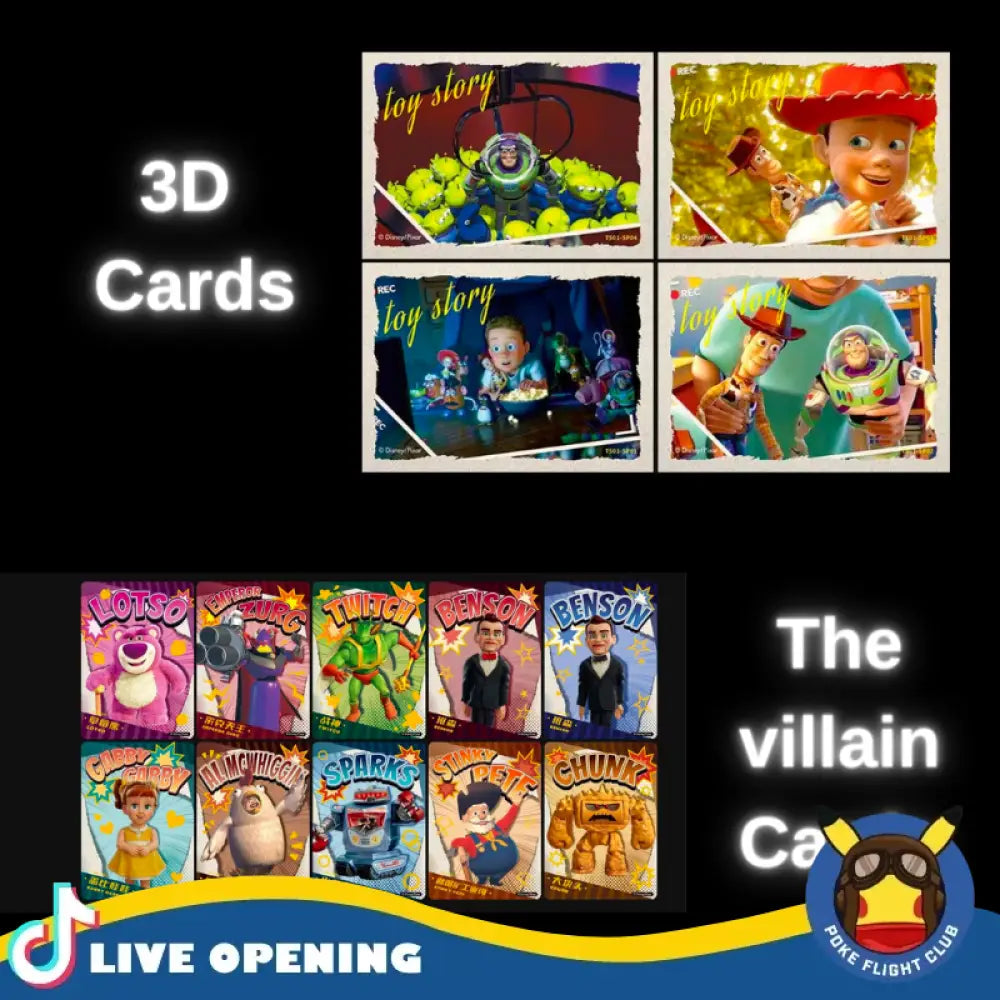 Card.fun Toy Story Hobby Box Cards Live Opening @Pokefligtclub Card Games