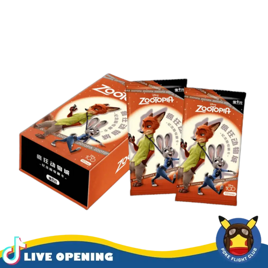 Card.fun Zootopia Hobby Box Cards Live Opening @Pokefligtclub Card Games