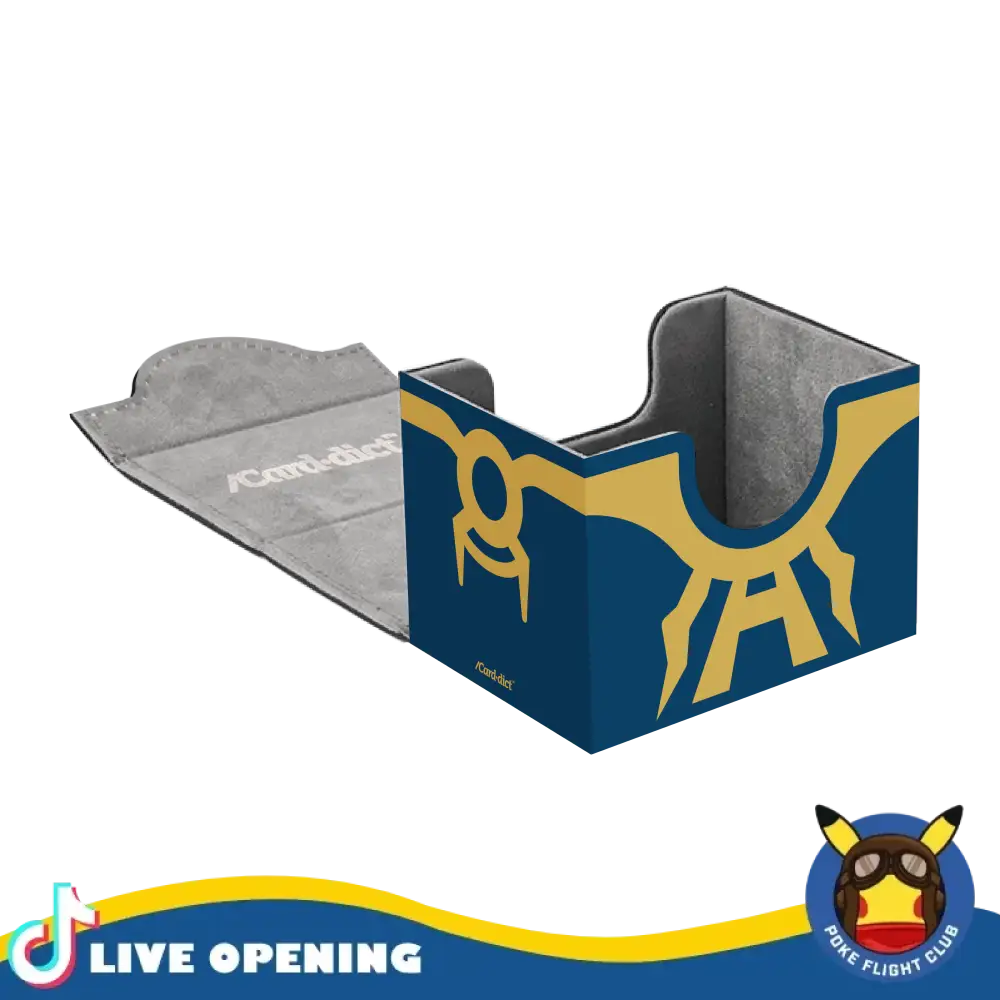 /Card·dict™ Pu Leather Deck Box Legacy Series Alpha Sapphire