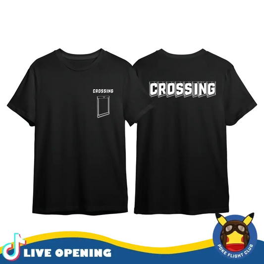 Crossing Patch T-Shirt With 4 Extra Patches Limited Time Offer S