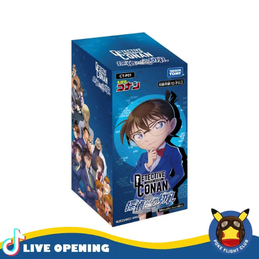Detective Conan Trump Card Jp Cards Live Opening @Pokefligtclub Booster Box Games