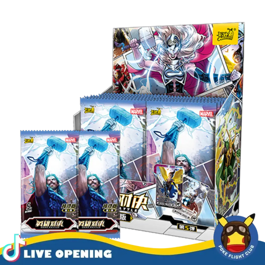 Marvel Hero Battle Legendary Edition Vol.5 Cards Live Opening @Pokefligtclub Card Games