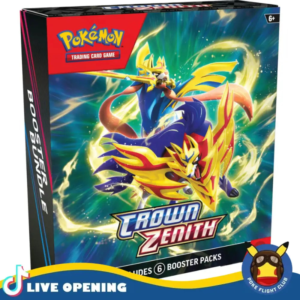 Pokemon English Crown Zenith CARDS LIVE OPENING