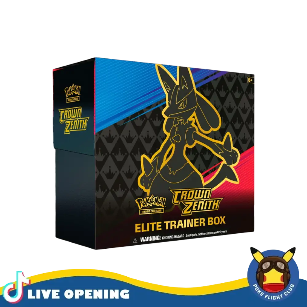 Pokemon English Crown Zenith CARDS LIVE OPENING