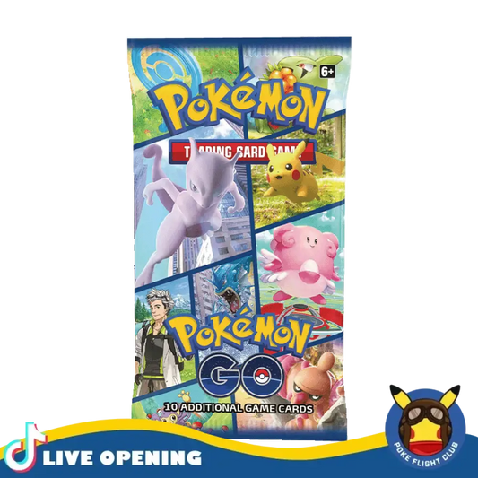 Pokemon Go English Booster Pack Cards Live Opening @Pokeflightclub Card Games
