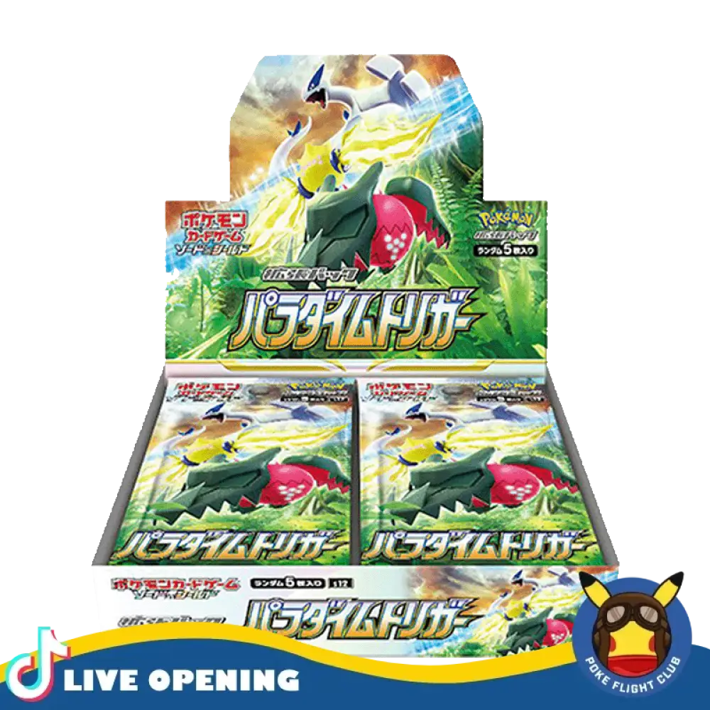Pokemon Paradigm Trigger Booster Box Jp Cards Live Opening @Pokefligtclub Card Games