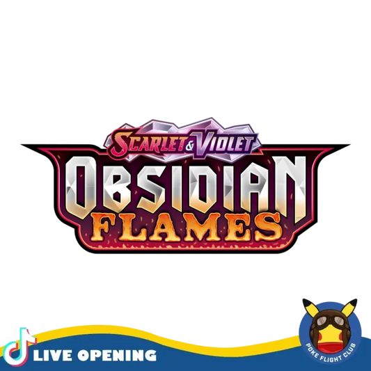 Pokemon Obsidian Flames Cards Live Opening @Pokemonflightclub Card Games