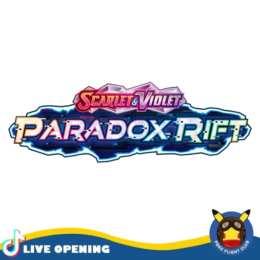 Pokemon Paradox Rift Cards Live Opening @Pokeflightclub Card Games