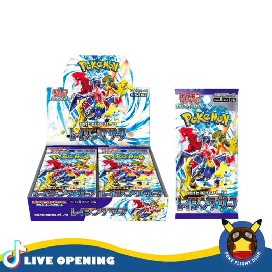 Pokemon Raging Surf Japanese Booster [Sv3A] Cards Live Opening @Pokefligtclub Card Games