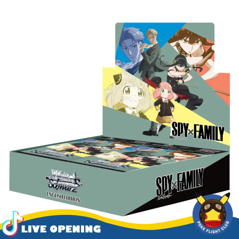 Weiss Schwarz: Spy X Family En Cards Live Opening @Pokeflightclub
