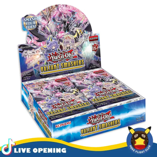 Yu-Gi-Oh! Valiant Smashers Booster Pack And Box Live Opening @Pokefligtclub Card Games